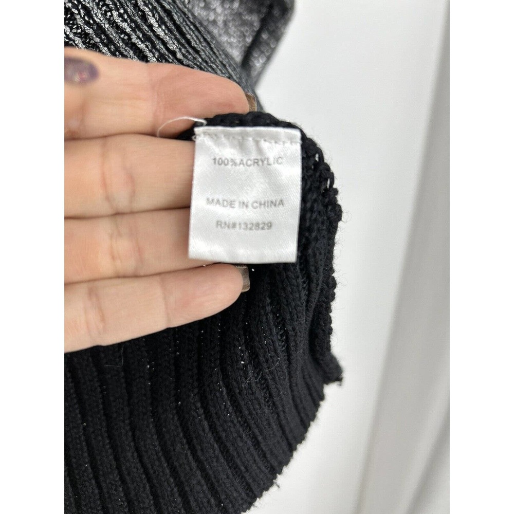 Superdown Silver Off-Shoulder Sweater - image 6